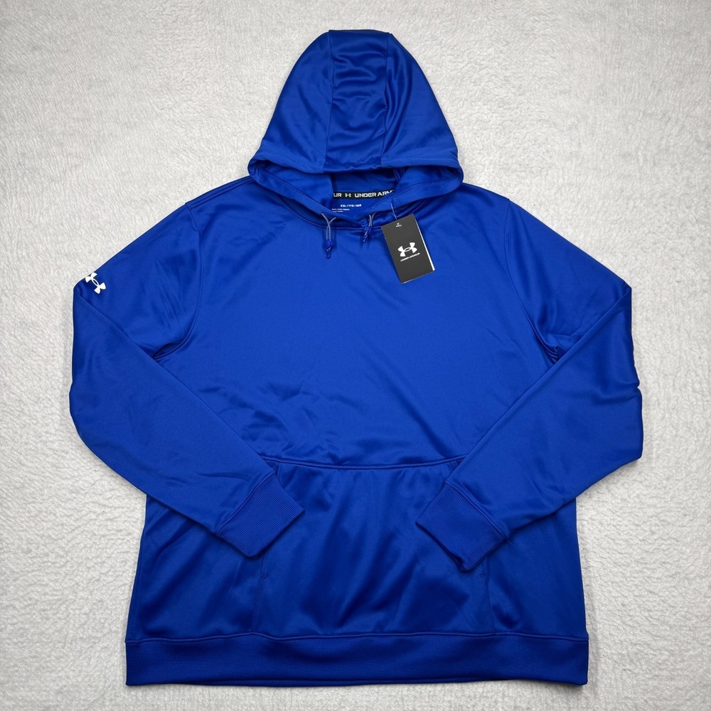 Under Armour Storm Fleece Pullover Hoodie Blue 1370425-400 Women's Size 2XL